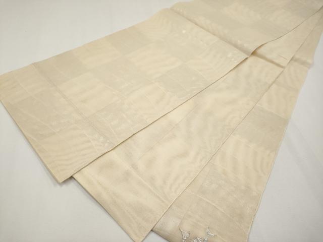 平和屋着物＊夏物 太鼓柄 本袋帯 唐織 名物裂 荒磯 銀糸 正絹 逸品 CABH6104tx
