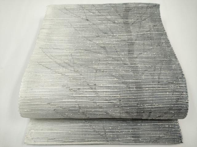 平和屋着物＊夏物　八寸名古屋帯　樹林文　正絹　逸品　CABH6139tx