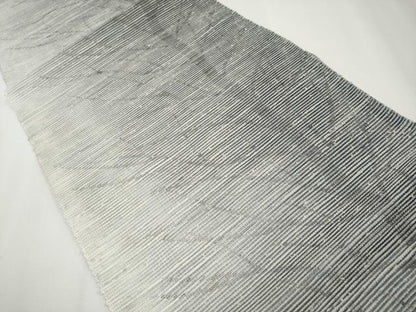 平和屋着物＊夏物　八寸名古屋帯　樹林文　正絹　逸品　CABH6139tx