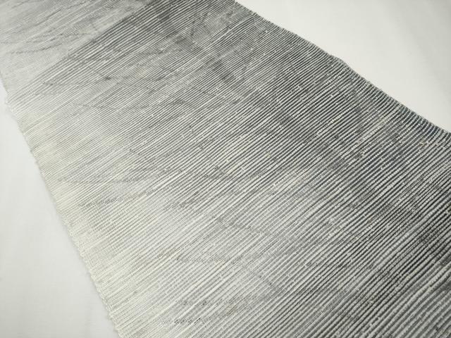 平和屋着物＊夏物　八寸名古屋帯　樹林文　正絹　逸品　CABH6139tx