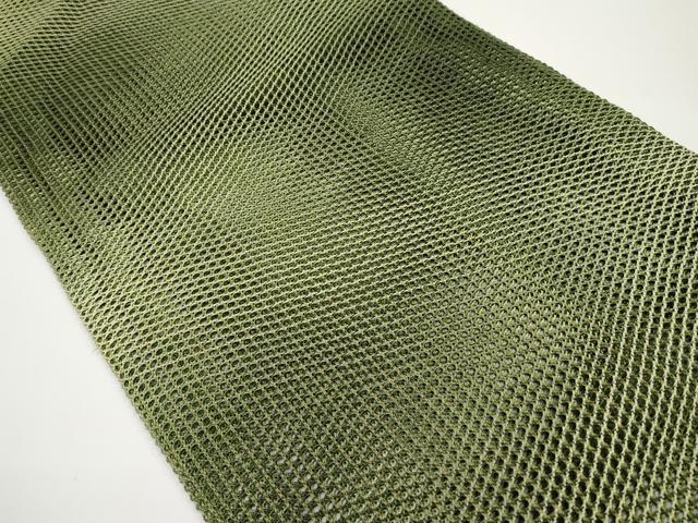 平和屋着物＊夏物　八寸名古屋帯　霞文　正絹　逸品　CABH6174tx