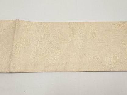 平和屋着物＊夏物　西陣　九寸名古屋帯　葡萄蔦の葉文　金糸　証紙付き　正絹　逸品　未使用　CABH6189tx