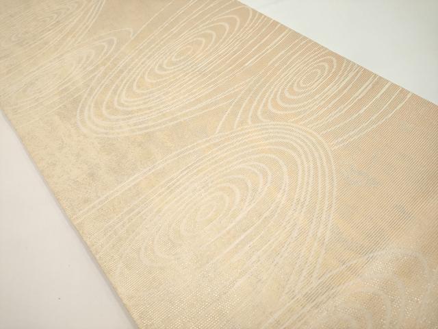 平和屋着物＊夏物　六通柄　京袋帯　流水文　銀糸　正絹　逸品　CABH6299tx