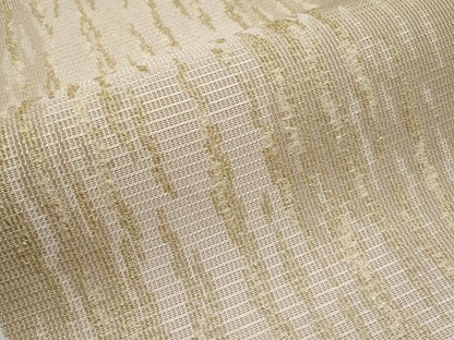 平和屋着物＊夏物　全通柄袋帯　霞文　金糸　正絹　逸品　未使用　CABH6300tx