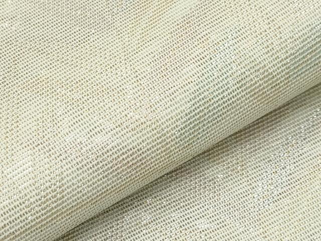 平和屋着物＊夏物　六通柄袋帯　流水枝葉文　金糸　正絹　逸品　CABH6311tx