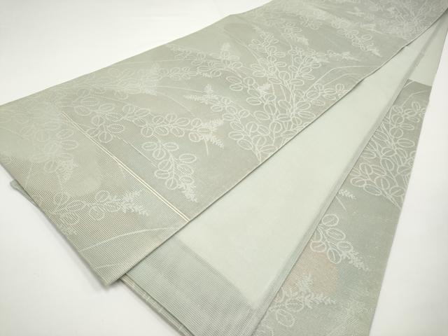 平和屋着物＊夏物　六通柄袋帯　萩文　金銀糸　正絹　逸品　CABH6312tx