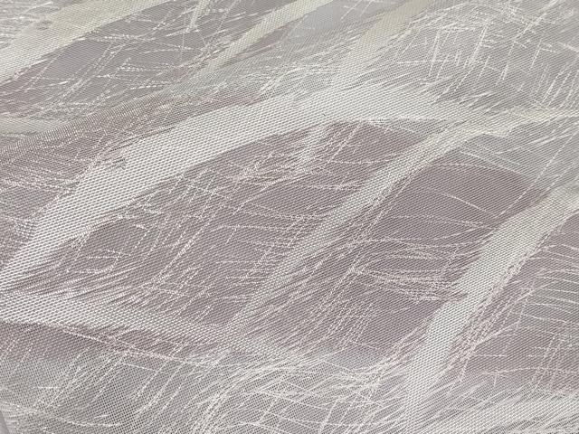 平和屋着物＊夏物　六通柄袋帯　雪芝文　銀糸　正絹　逸品　未使用　CABH6334tx