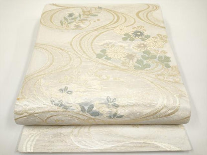 平和屋着物＊夏物　六通柄袋帯　さわかぜ　金糸　正絹　逸品　CABH6361tx