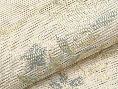 平和屋着物＊夏物　六通柄袋帯　さわかぜ　金糸　正絹　逸品　CABH6361tx