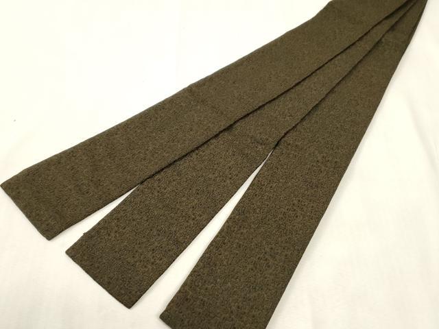 平和屋着物●男性　角帯　幾何学文　正絹　逸品　CABH6431dy
