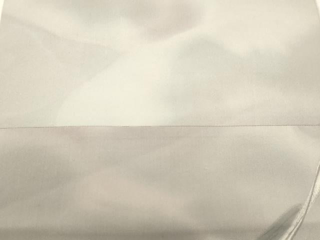 平和屋着物●塩瀬　つけ帯　手描き　ろうけつ染め　草花文　正絹　逸品　CABH6438dy