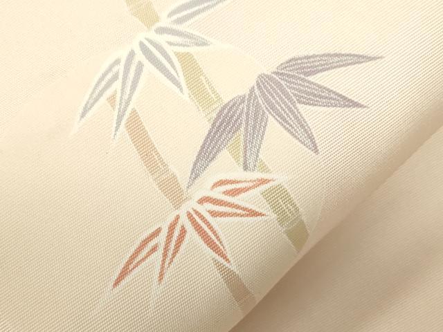 平和屋着物●塩瀬　つけ帯　人物文　正絹　逸品　CABH6444dy