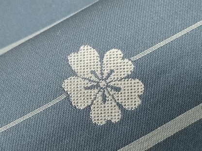 平和屋着物●六通柄　本袋帯　舞桜文　正絹　逸品　CABH6452dy
