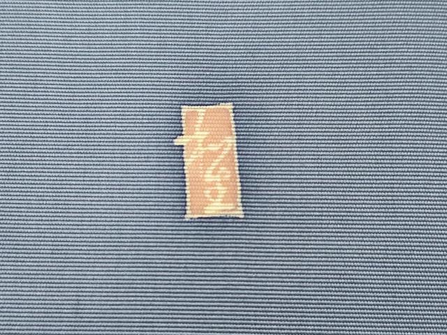平和屋着物●塩瀬　九寸名古屋帯　友禅　作家物　草花文　正絹　逸品　CABH6507dy