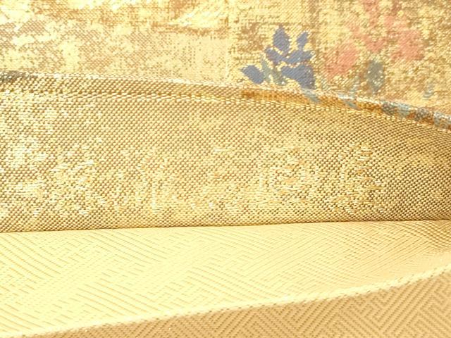 平和屋着物▼六通柄袋帯　琳派名画集　正絹　逸品　未使用　CABH6554dy