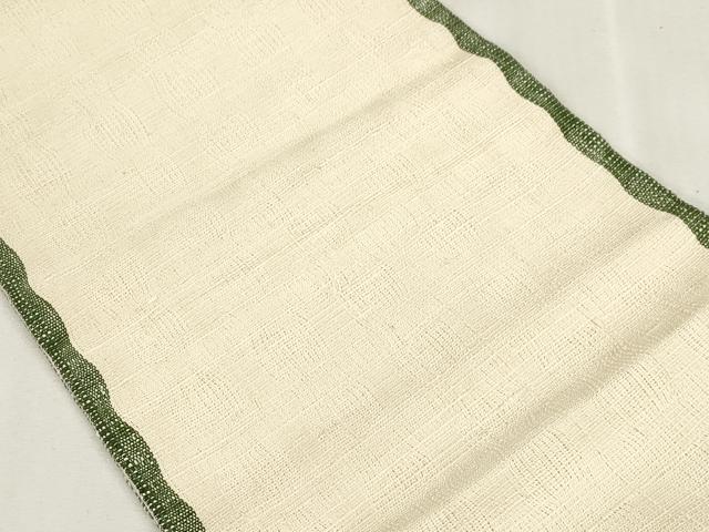 平和屋着物▽つけ帯　スリーシーズン　春夏秋　間道　正絹　逸品　CABH6616dy
