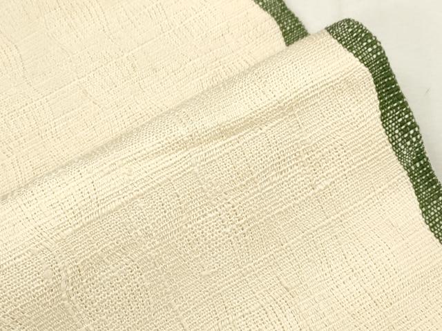 平和屋着物▽つけ帯　スリーシーズン　春夏秋　間道　正絹　逸品　CABH6616dy