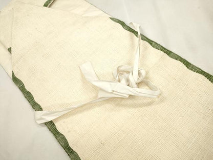平和屋着物▽つけ帯　スリーシーズン　春夏秋　間道　正絹　逸品　CABH6616dy