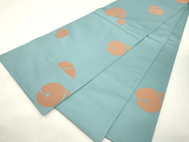 平和屋着物●世界的人形師　辻村寿三郎　ジュサブロー　六通柄袋帯　鈴　正絹　逸品　CABH6669dy