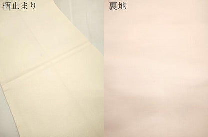 平和屋着物●六通柄袋帯　薔薇　ハート　金銀糸　正絹　逸品　CABH6677dy