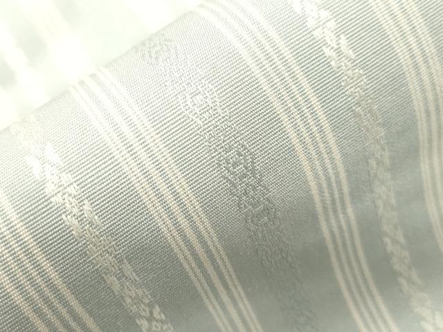 平和屋着物●本場筑前博多織　半幅帯　献上　正絹　逸品　CABH6738dy