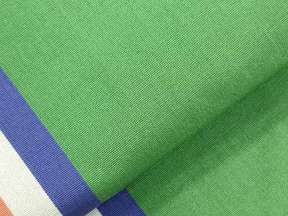 平和屋着物●本場筑前博多織　両面　半幅帯　献上　正絹　逸品　CABH6739dy