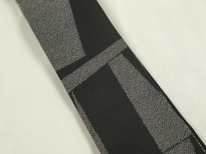 平和屋着物●男性　両面　角帯　霞文　金糸　正絹　逸品　CABH6760dy