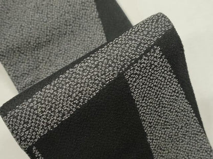 平和屋着物●男性　両面　角帯　霞文　金糸　正絹　逸品　CABH6760dy