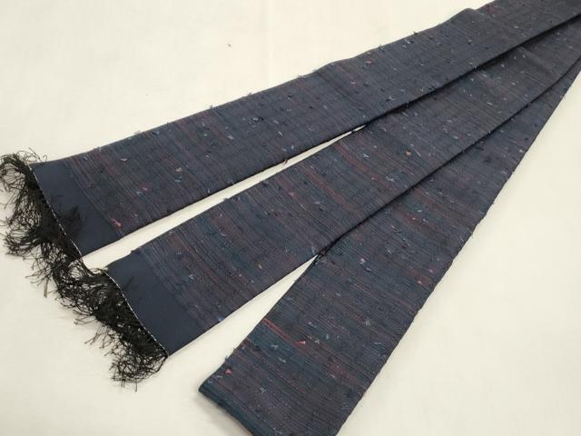 平和屋着物●綴れ　男性　角帯　霞文　正絹　逸品　CABH6770dy