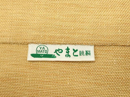平和屋着物●八寸名古屋帯　すくい織　霞花文　やまと誂製　正絹　逸品　未使用　CABH6781dy
