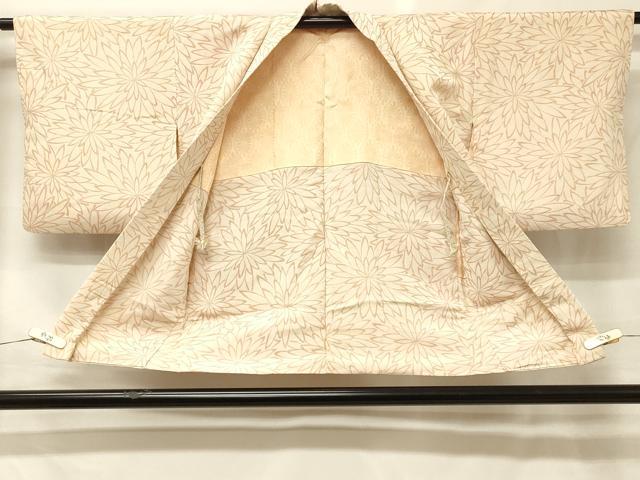 平和屋着物＃羽織　寿光織　花づくし　金銀糸　正絹　逸品　CABH6807in