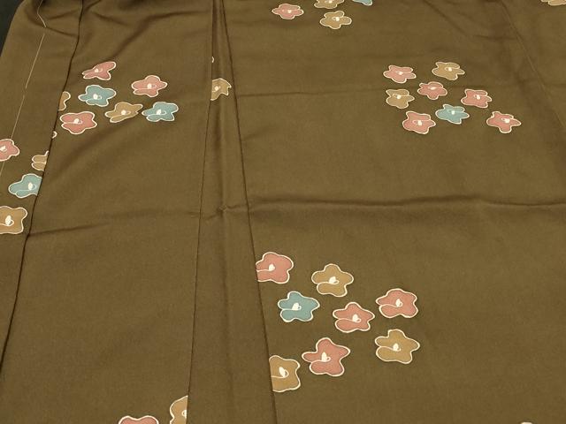 平和屋着物＃羽織　舞花文　正絹　逸品　未使用　CABH6811in