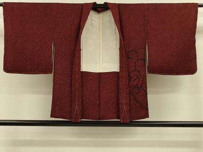 平和屋着物＃羽織　総絞り　葡萄蔦の葉文　正絹　逸品　未使用　CABH6830in
