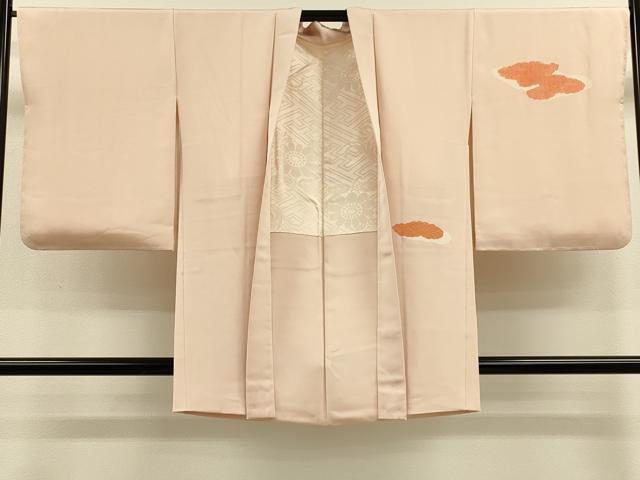 平和屋着物＃羽織　雲取り御所車文　正絹　逸品　未使用　CABH6831in