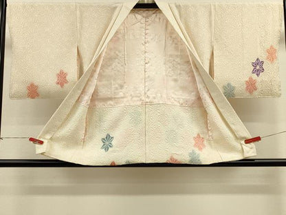 平和屋着物＃羽織　総絞り　麻の葉文様　正絹　逸品　CABH6839in