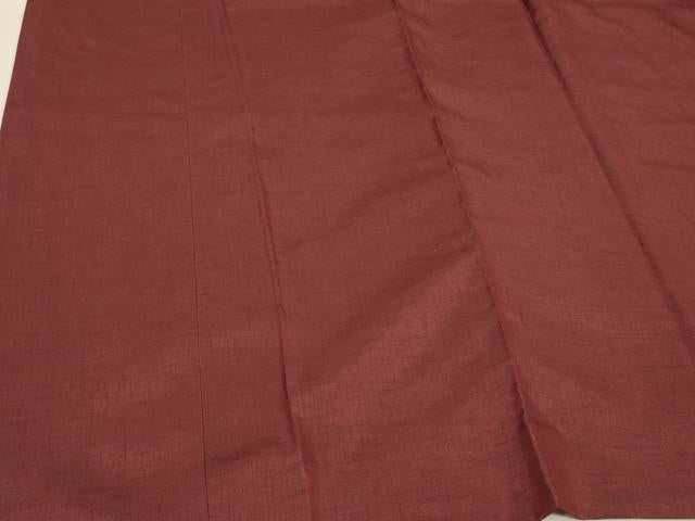平和屋着物＃道中着　単衣　霞文　ロング丈　洗える着物　CABH6851in