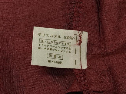 平和屋着物＃道中着　単衣　霞文　ロング丈　洗える着物　CABH6851in