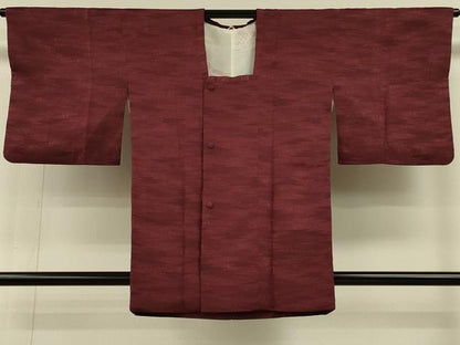 平和屋着物＃道行コート　霞文　正絹　逸品　CABH6874in