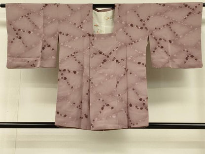平和屋着物＃道行コート　地紋起こし　切嵌文　暈し染め　正絹　逸品　CABH6875in