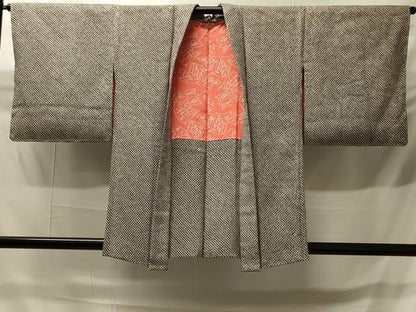 平和屋着物＃羽織　総絞り　黒地　正絹　逸品　未使用　CABH6917in