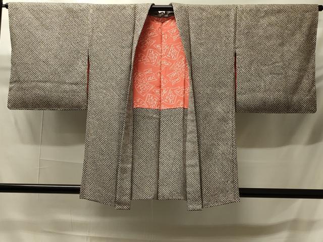 平和屋着物＃羽織　総絞り　黒地　正絹　逸品　未使用　CABH6917in