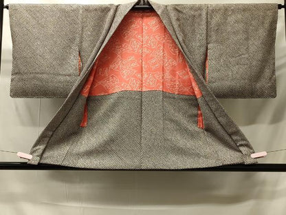 平和屋着物＃羽織　総絞り　黒地　正絹　逸品　未使用　CABH6917in