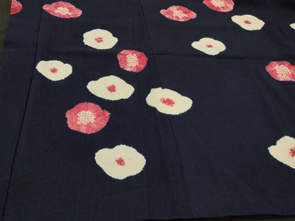 平和屋着物＃羽織　絞り　舞花文　正絹　逸品　CABH6920in