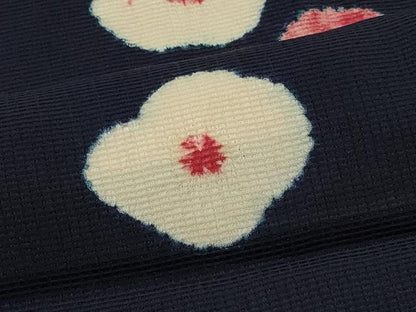 平和屋着物＃羽織　絞り　舞花文　正絹　逸品　CABH6920in