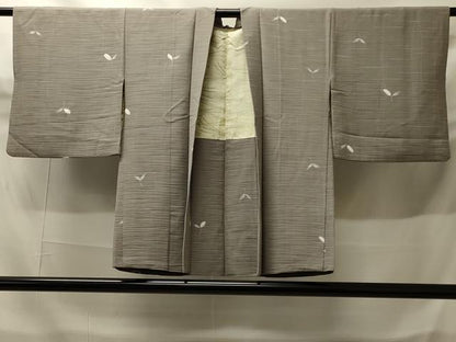 平和屋着物＃羽織　絞り　舞葉文　正絹　逸品　CABH6929in