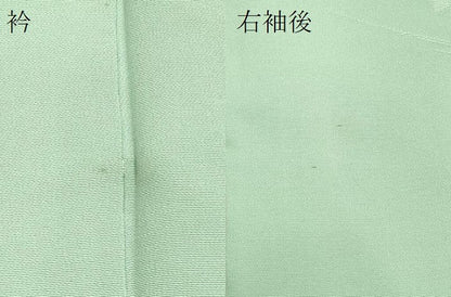 平和屋着物＃羽織　寿光織　流水草花文　金銀糸　正絹　逸品　CABH6943in