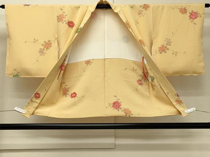 平和屋着物＃羽織　絞り　地紋起こし　枝花文　正絹　逸品　未使用　CABH6954in