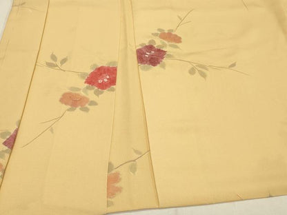 平和屋着物＃羽織　絞り　地紋起こし　枝花文　正絹　逸品　未使用　CABH6954in