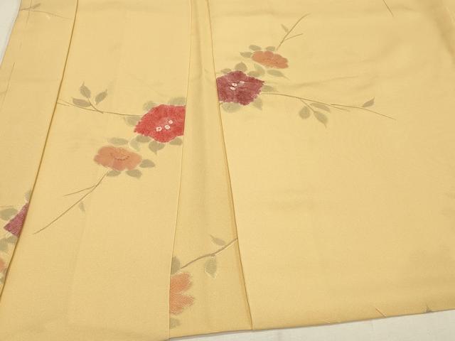 平和屋着物＃羽織　絞り　地紋起こし　枝花文　正絹　逸品　未使用　CABH6954in