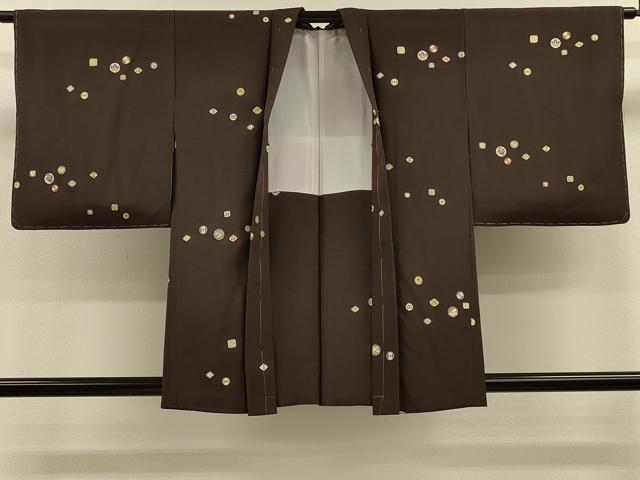 平和屋着物∞羽織　宝尽くし文　金彩　正絹　逸品　未使用　CABH6996in